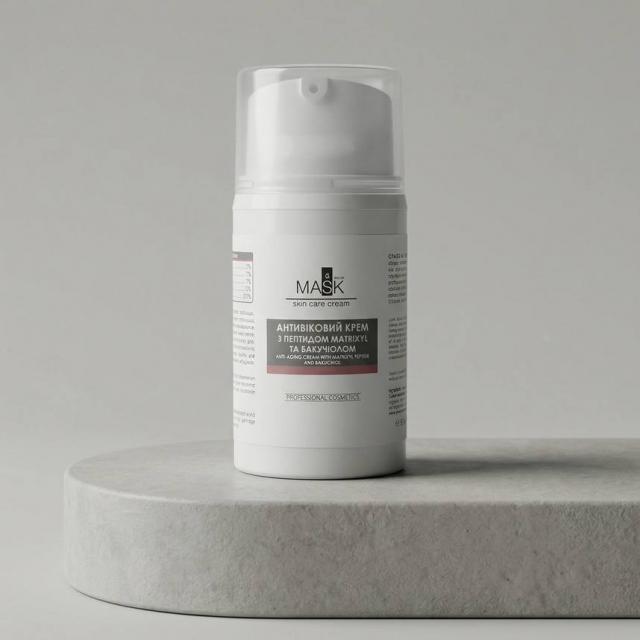 ANTI-AGE крем з пептидом Matrixyl та бакучіолом, 50 мл